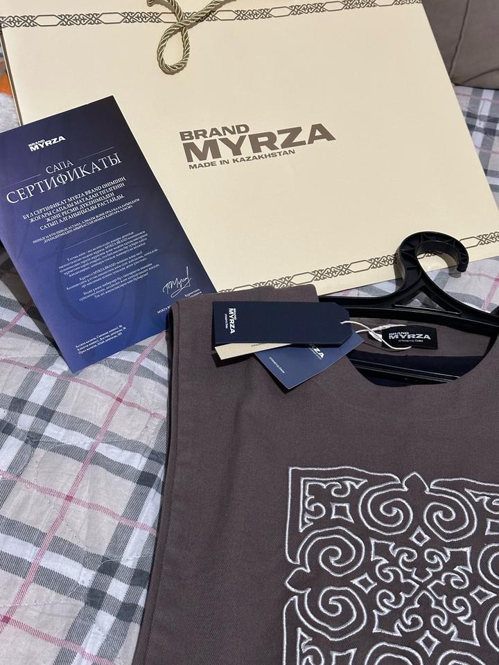 этно нац-я Myrza.Brand оюлы джинса жилет