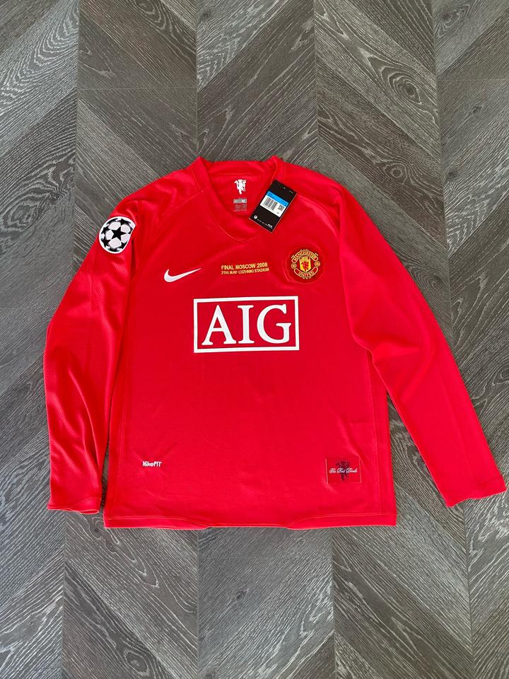 Manchester United CR7 футбольное джерси 07/08 Final Edition