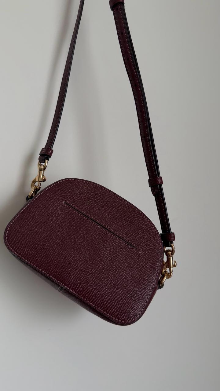 Бордовая сумка Coach