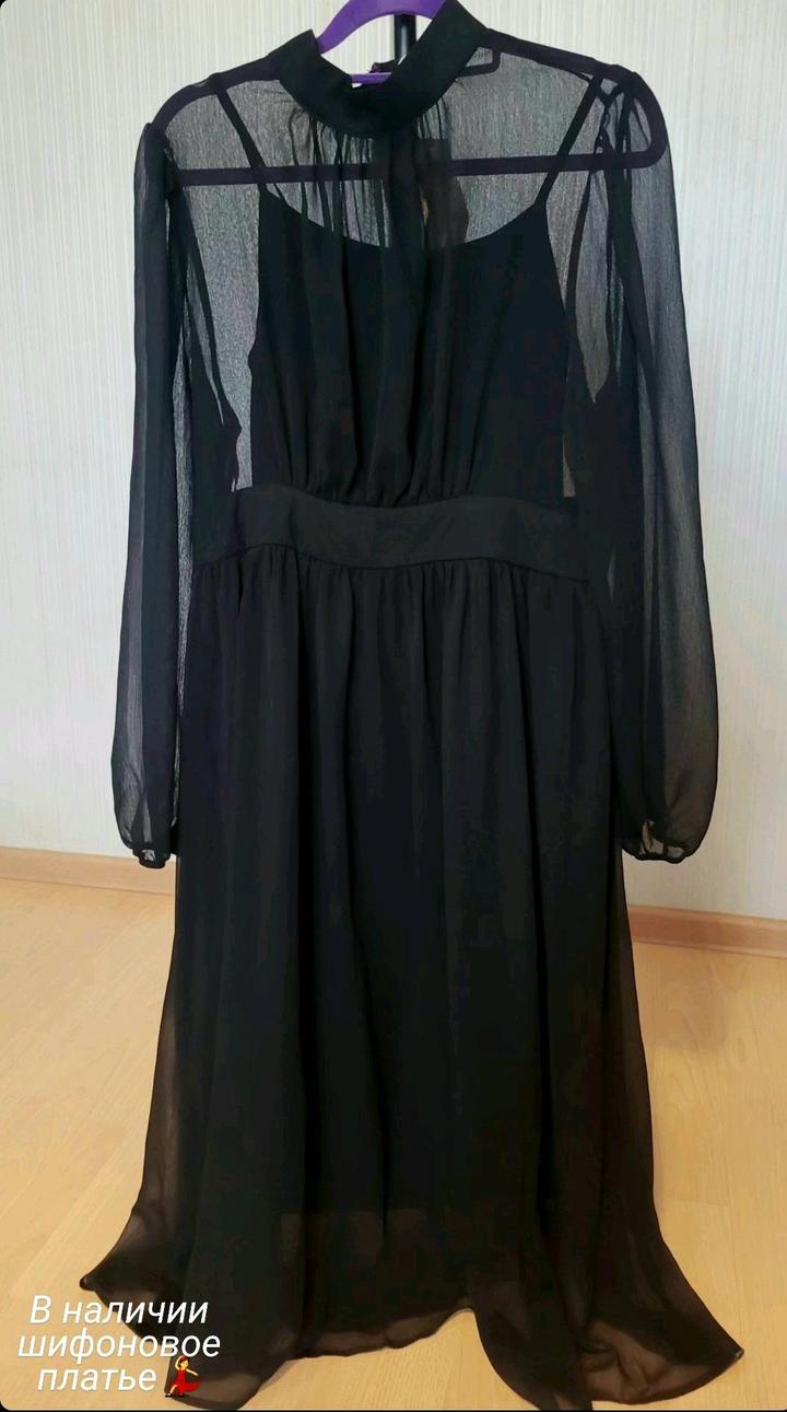 Платье из шифона
