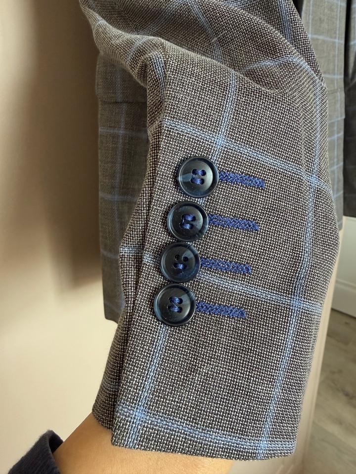 Костюм мужской в клетку