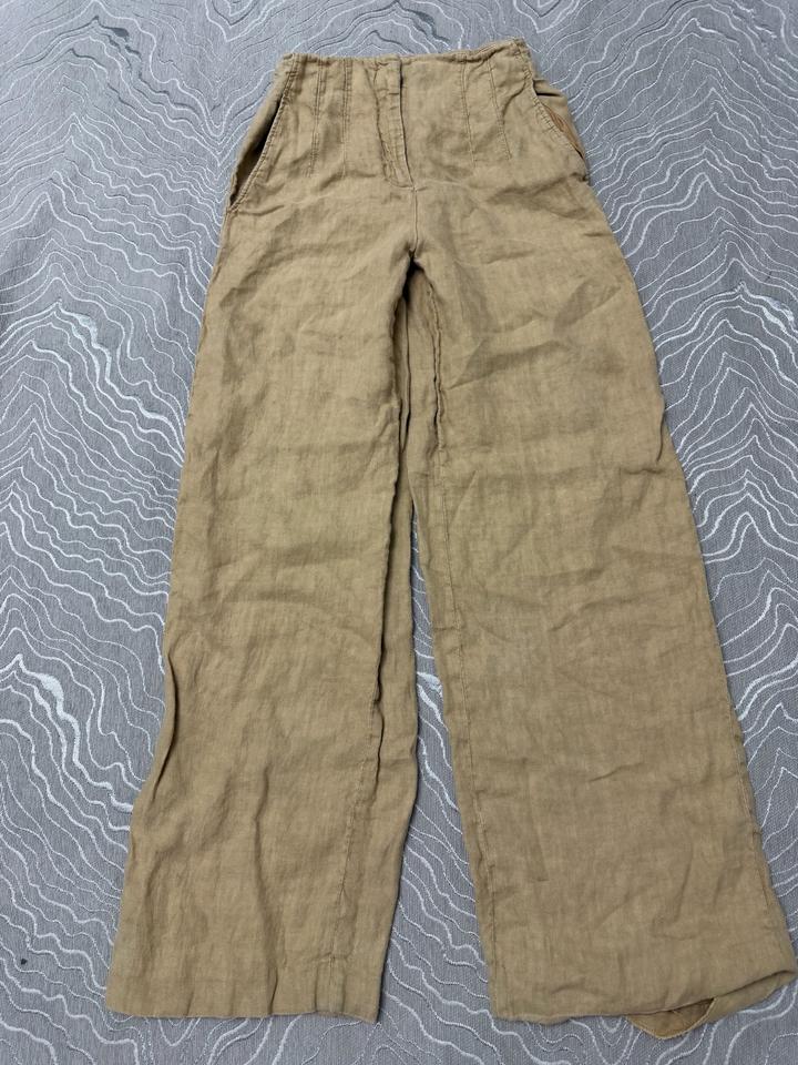 Брюки лен Massimo Dutti