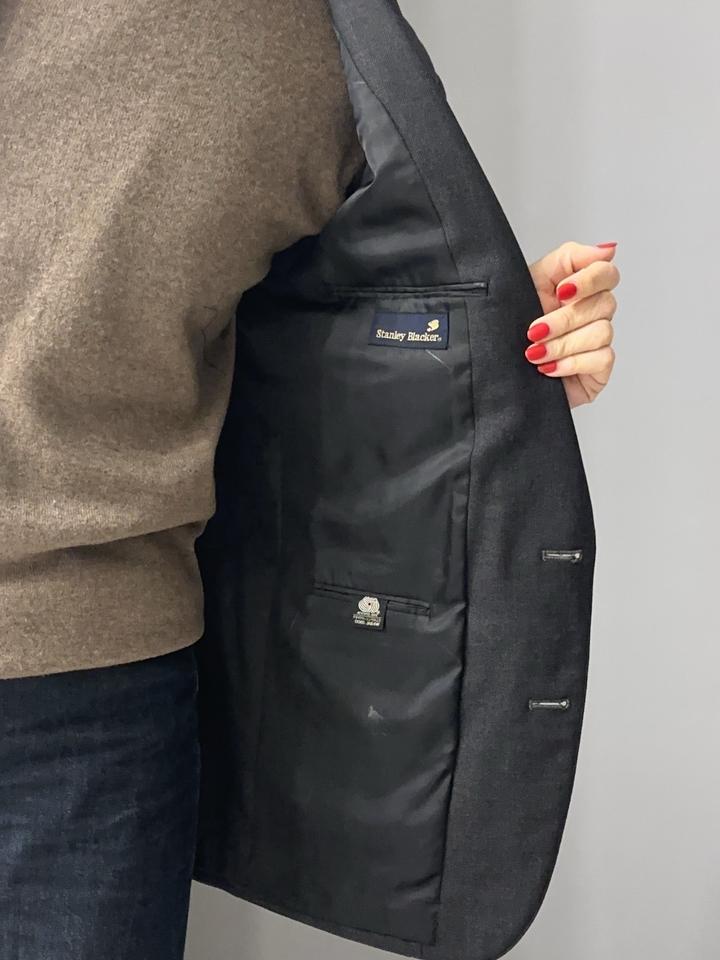 Кастомный апсайкл пиджак