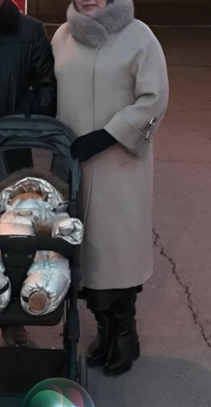 Зимнее пальто воротник писец