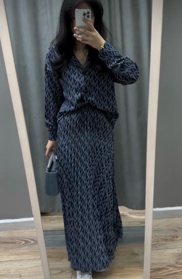 Двойка из юбки и рубашки МК