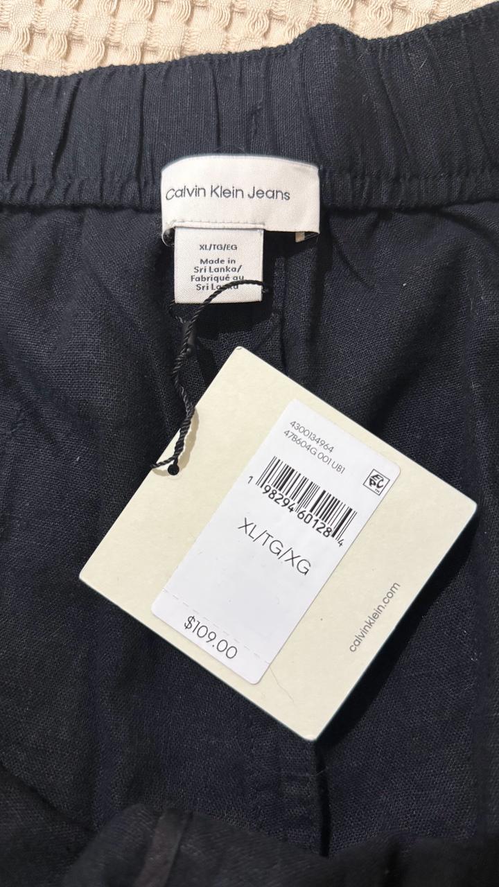 Черные штаны Calvin Klein