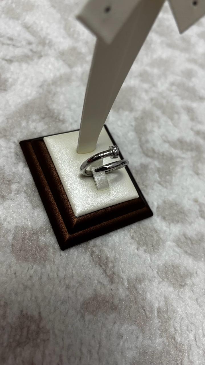 Cartier кольцо из титана размер 18