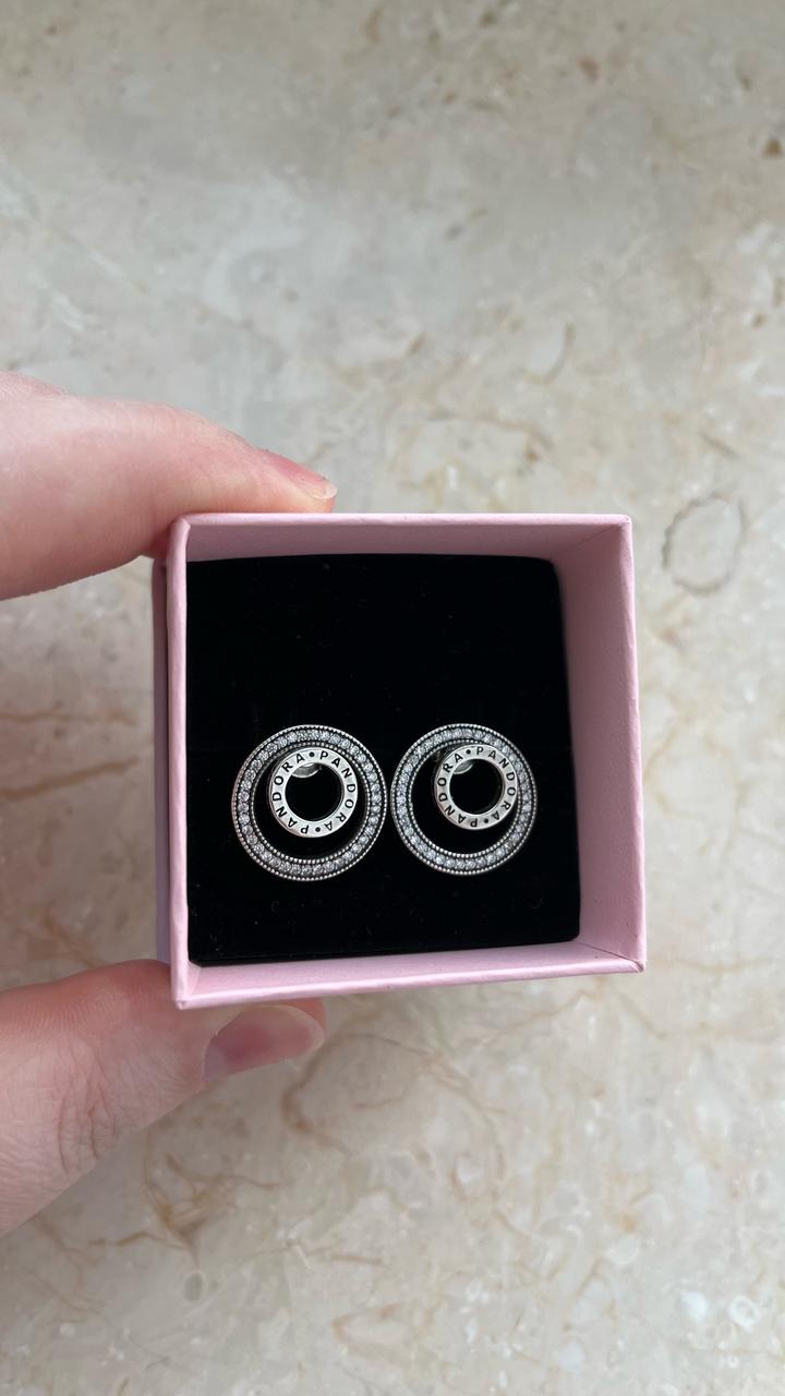 Новые серьги Pandora