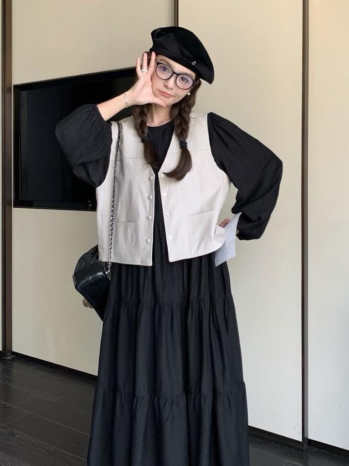 Платье с жакетом