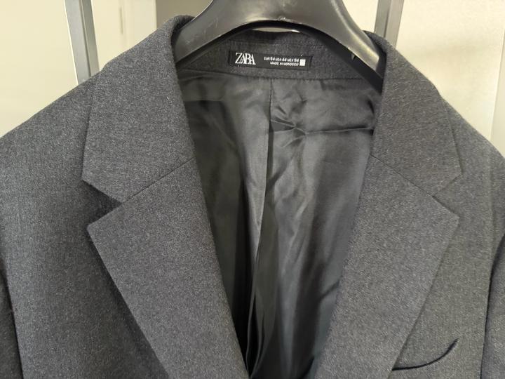 Новый шерстяной пиджак Zara (XL)
