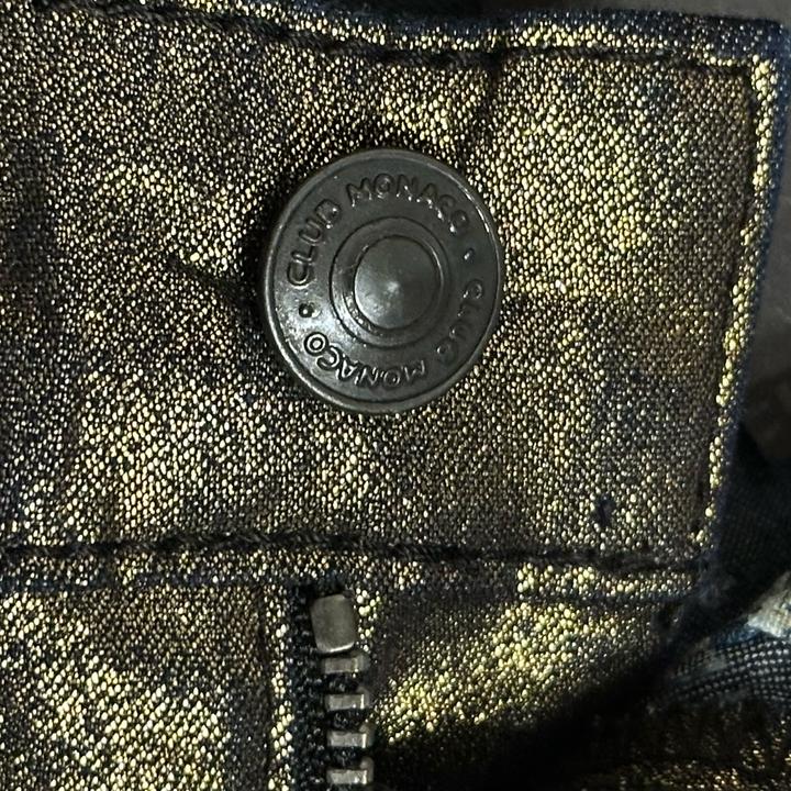 Club Monaco архивные вощеные винтажные джинсы