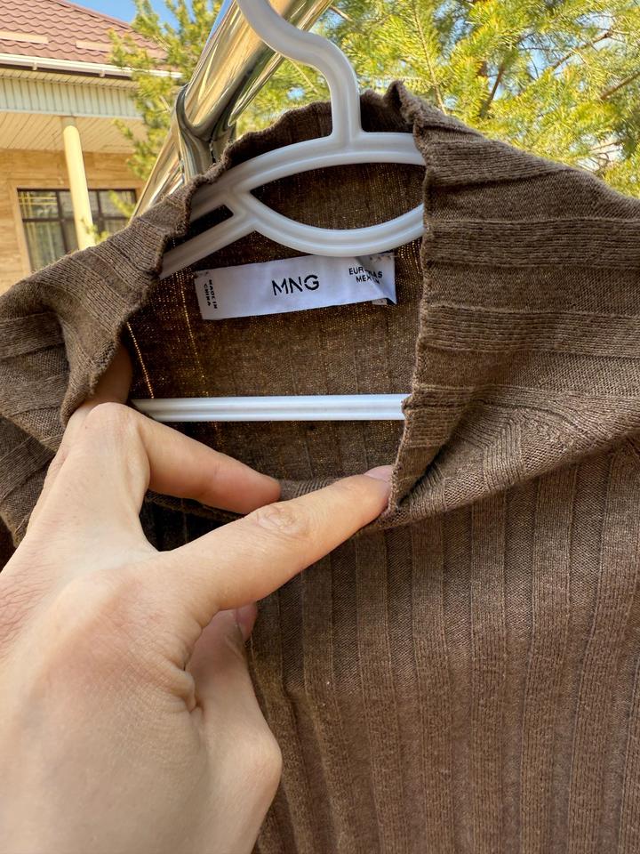 Лонгслив в рубчик