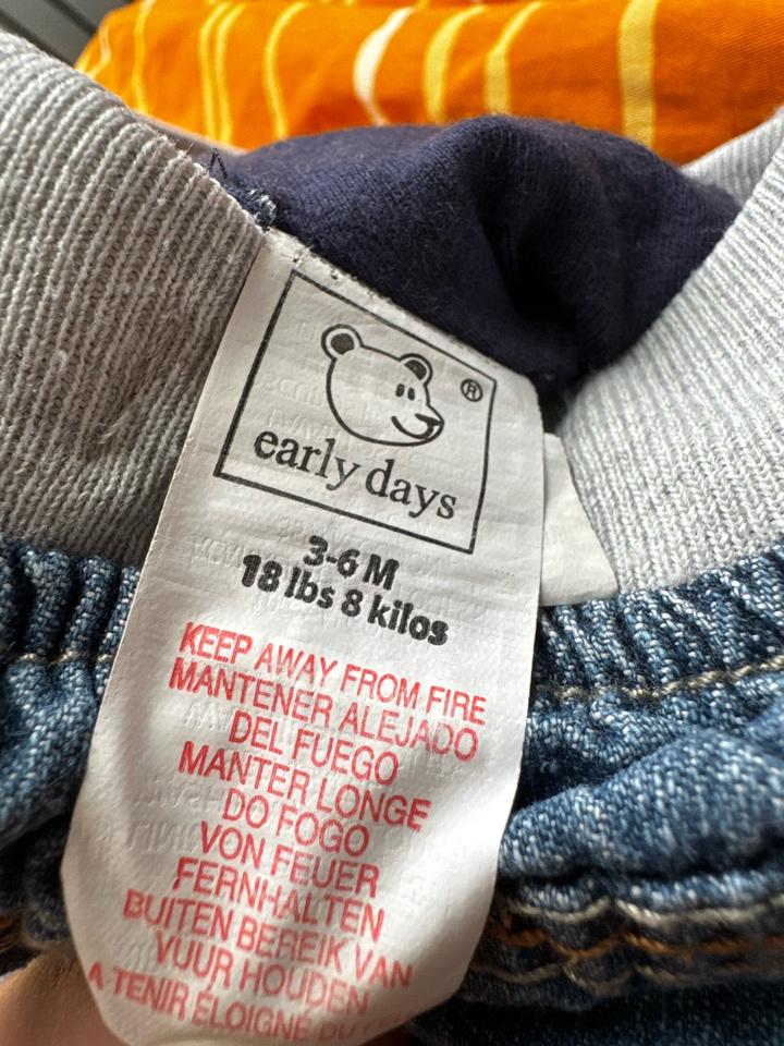 Джинсы Early Days 3–6 мес 🌿👖