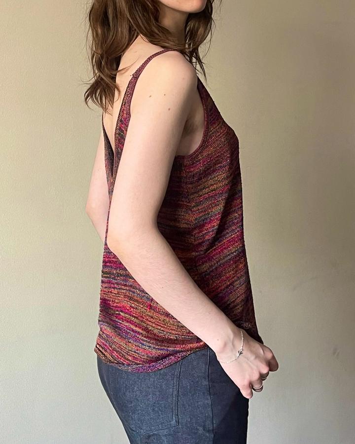 Меланжевый вязаный топ Zara (архив 2015) / Missoni-style knit cami top
