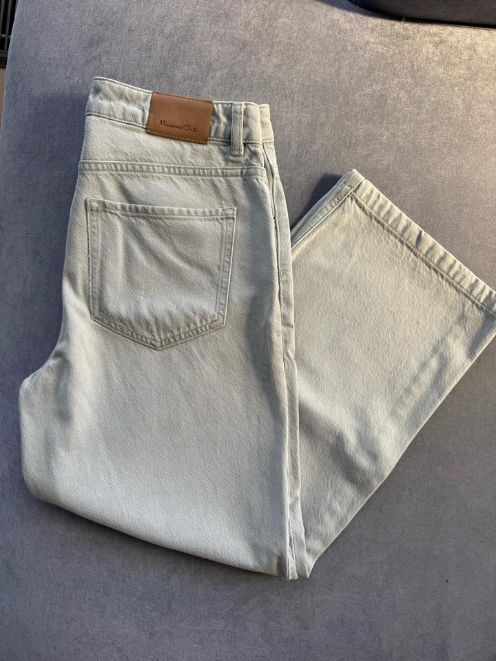 Джинсы укороченные Massimo Dutti