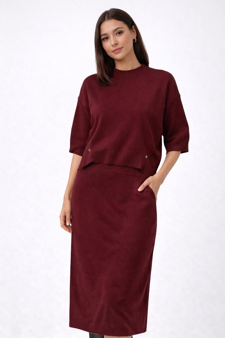 Стильный костюм (кофта + юбка)