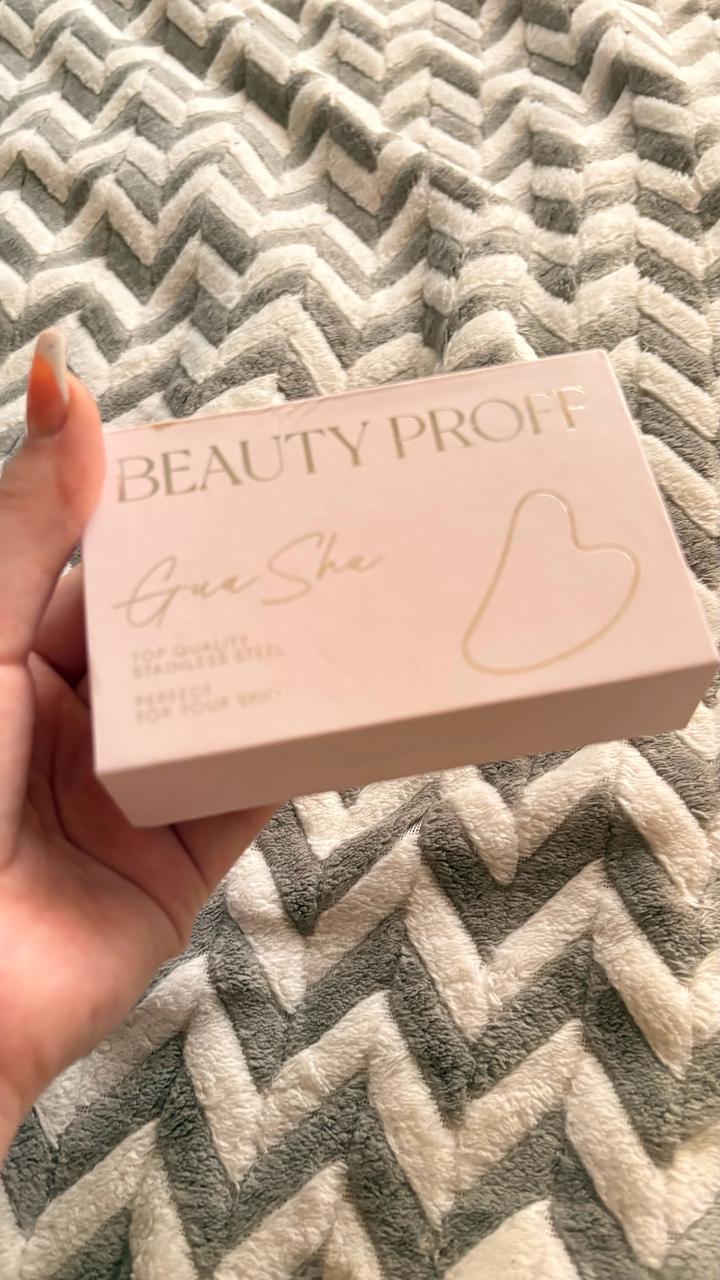 BEAUTY PROFF скребок гуаша сталь