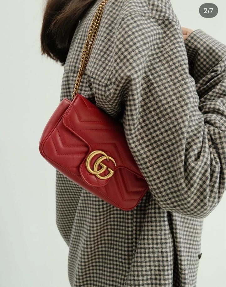 Gucci super mini gg marmont crossbody