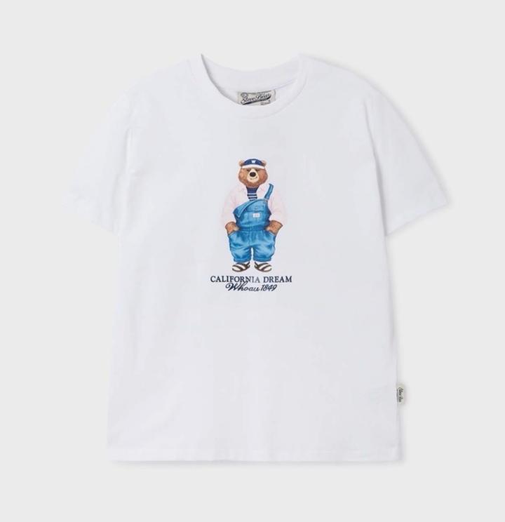 Футболка белая хуаю стив