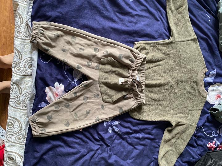 Теплый костюм на мальчика на 2-3 года