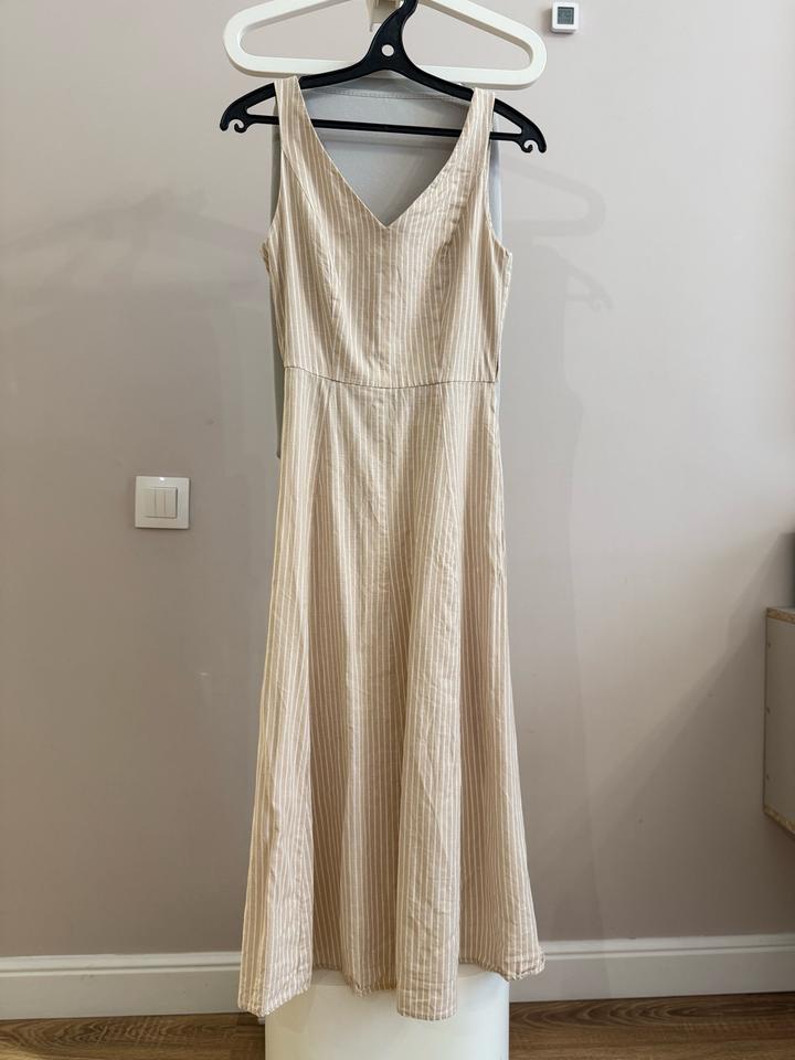 Летнее платье лён Mango