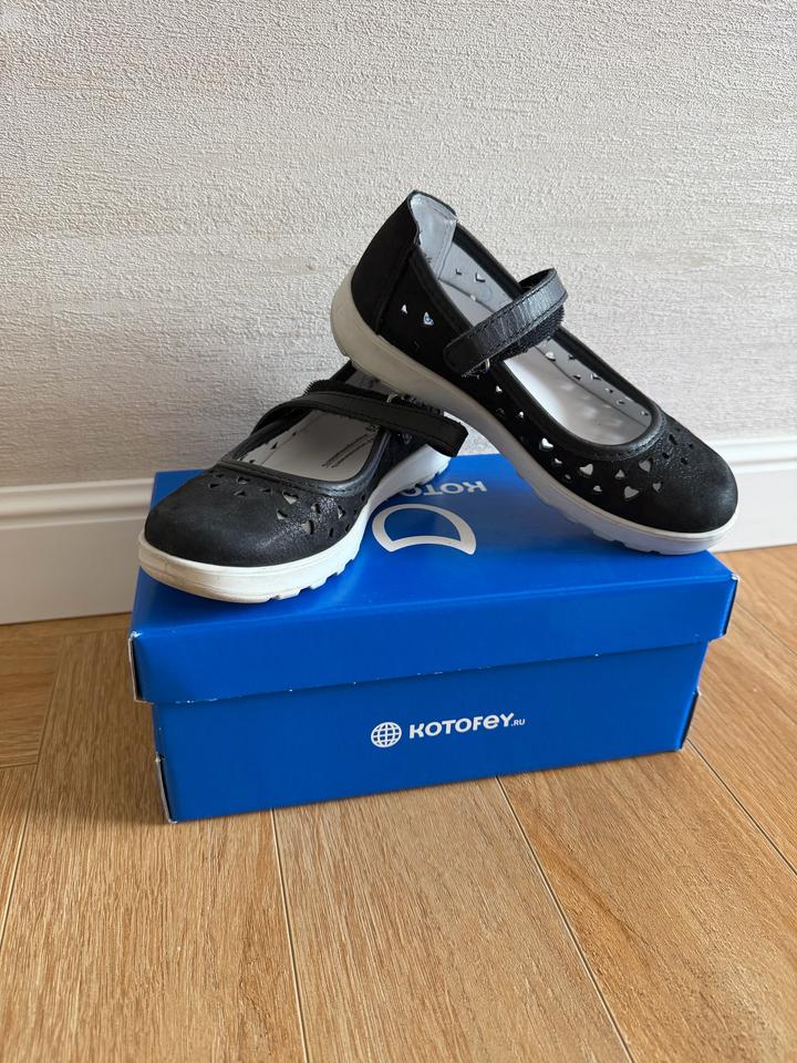 Туфли для девочки Котофей