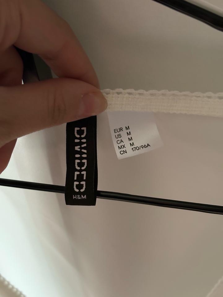 белая рубашка/блузка H&M