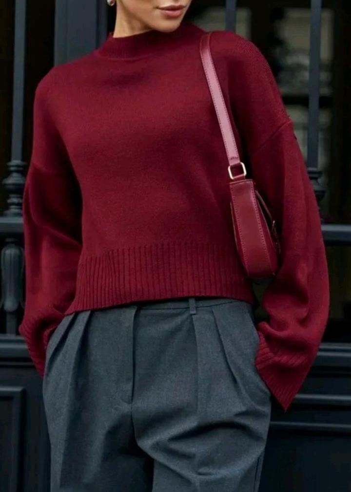 Джемпер вязаный