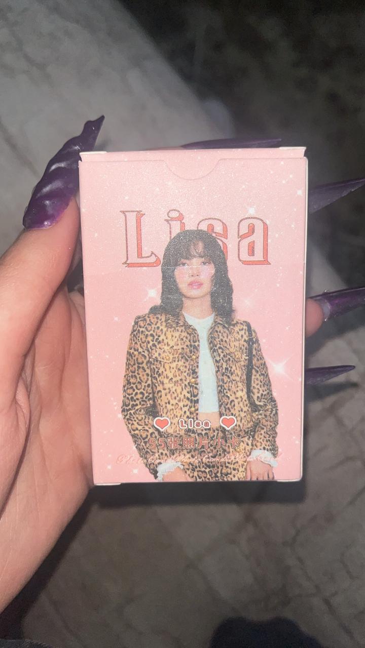 Карточки Lisa (55 шт) Накладные ногти