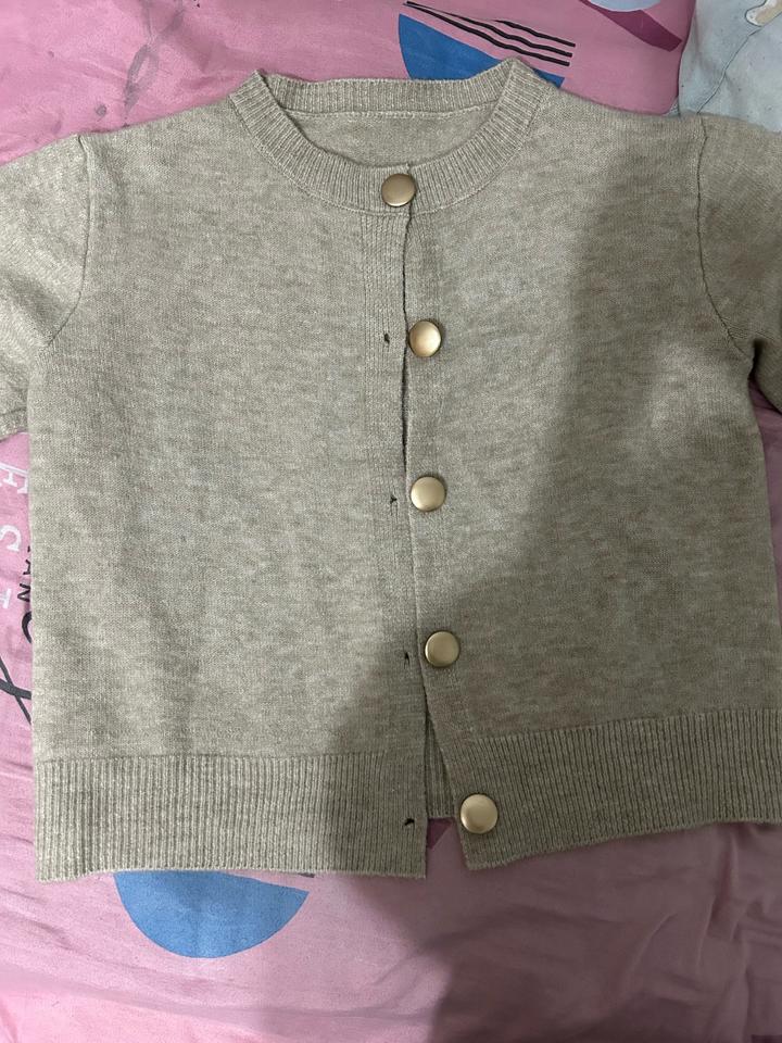 Кардиган на пуговицах