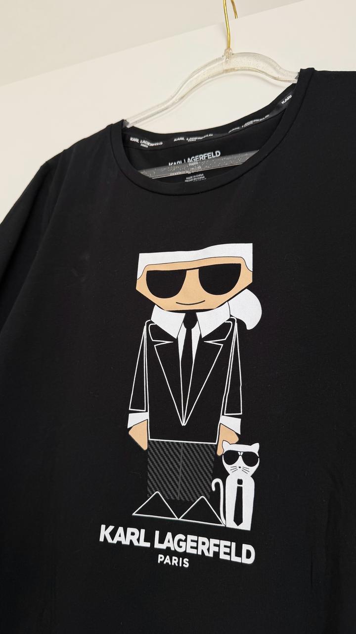 Черная футболка Karl Lagerfeld