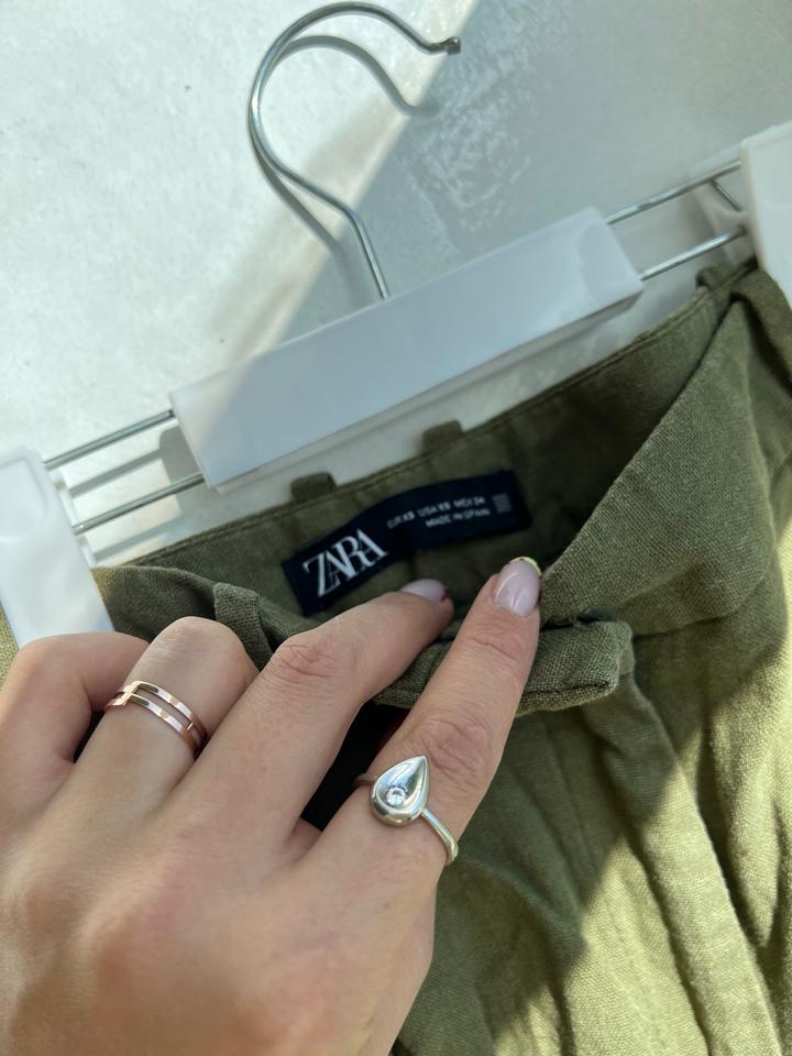 Шорты лен Zara