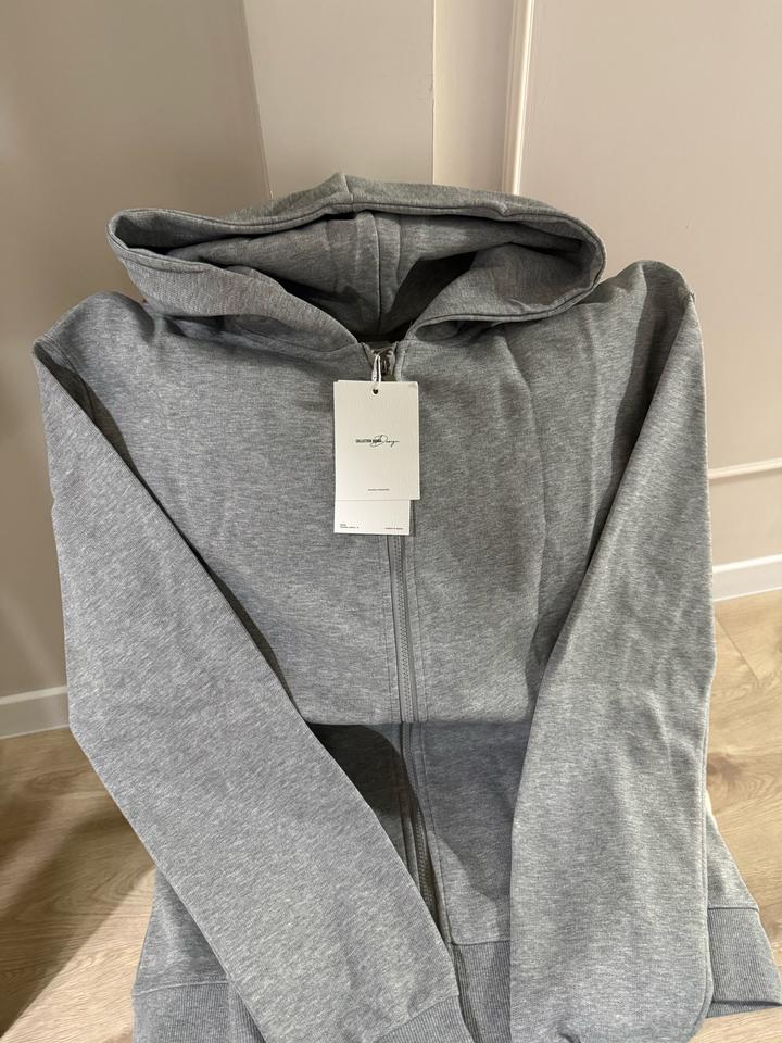 Худи серое