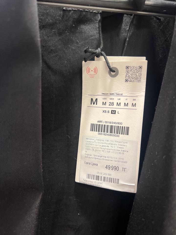 Новый базовый тренч Zara