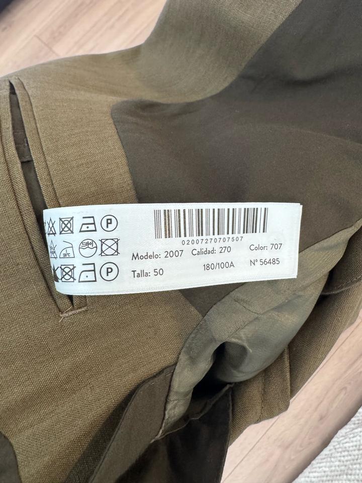 Костюм лен Massimo Dutti