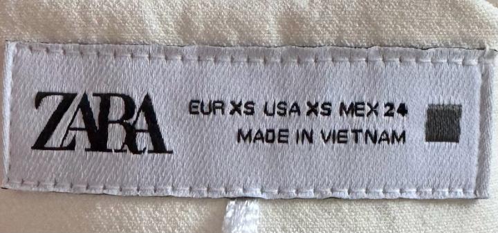 Белое платье zara