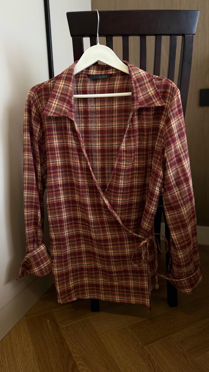 Рубашка на завязках