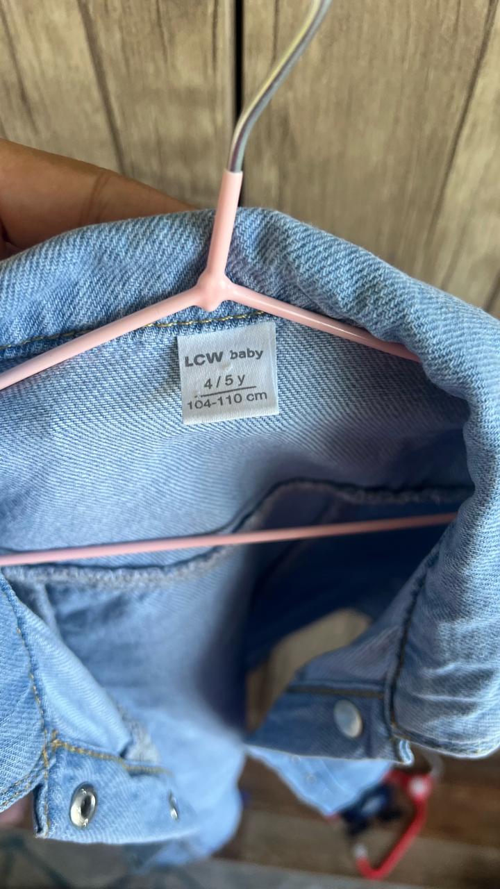 Джинсовая платье