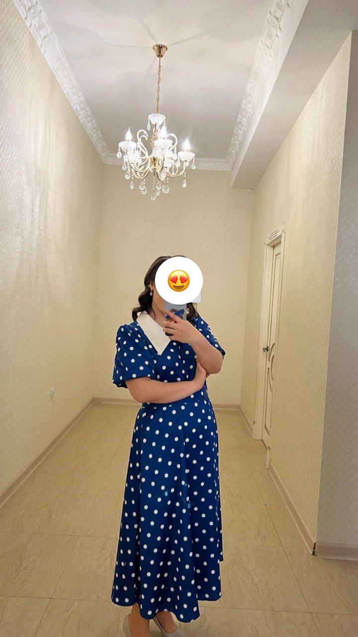 Продам платье горошек