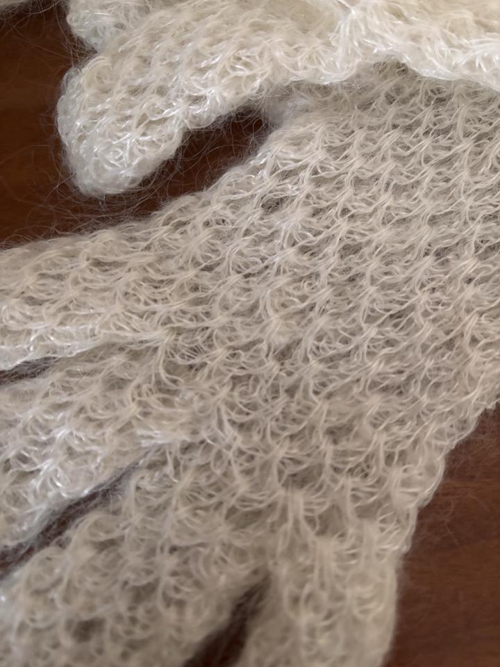 Пуховые перчатки