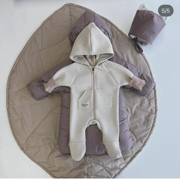 Комбинезон конверт шапка поддева Berem brand 0-3