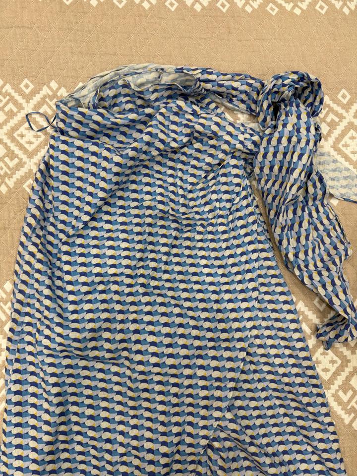 Юбка zara на запах, хлопок