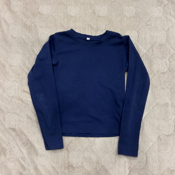 Синий Лонг женский