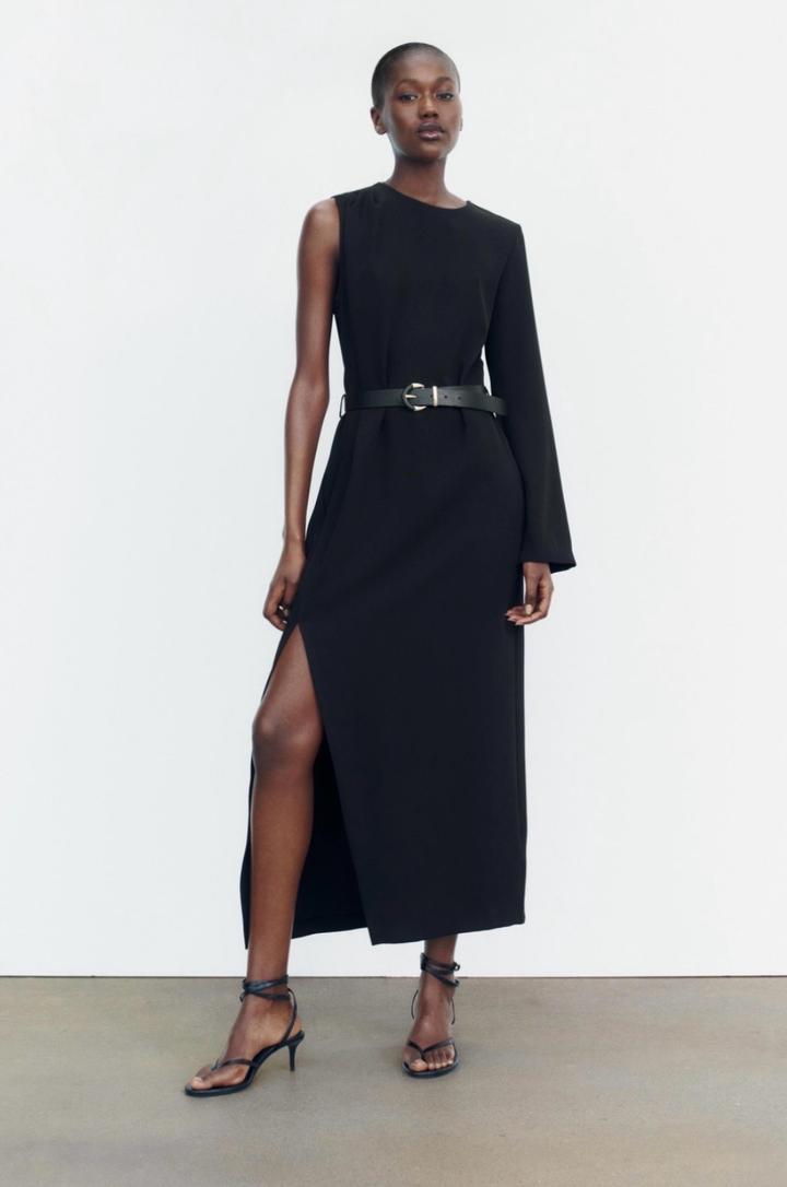 Черное платье Zara