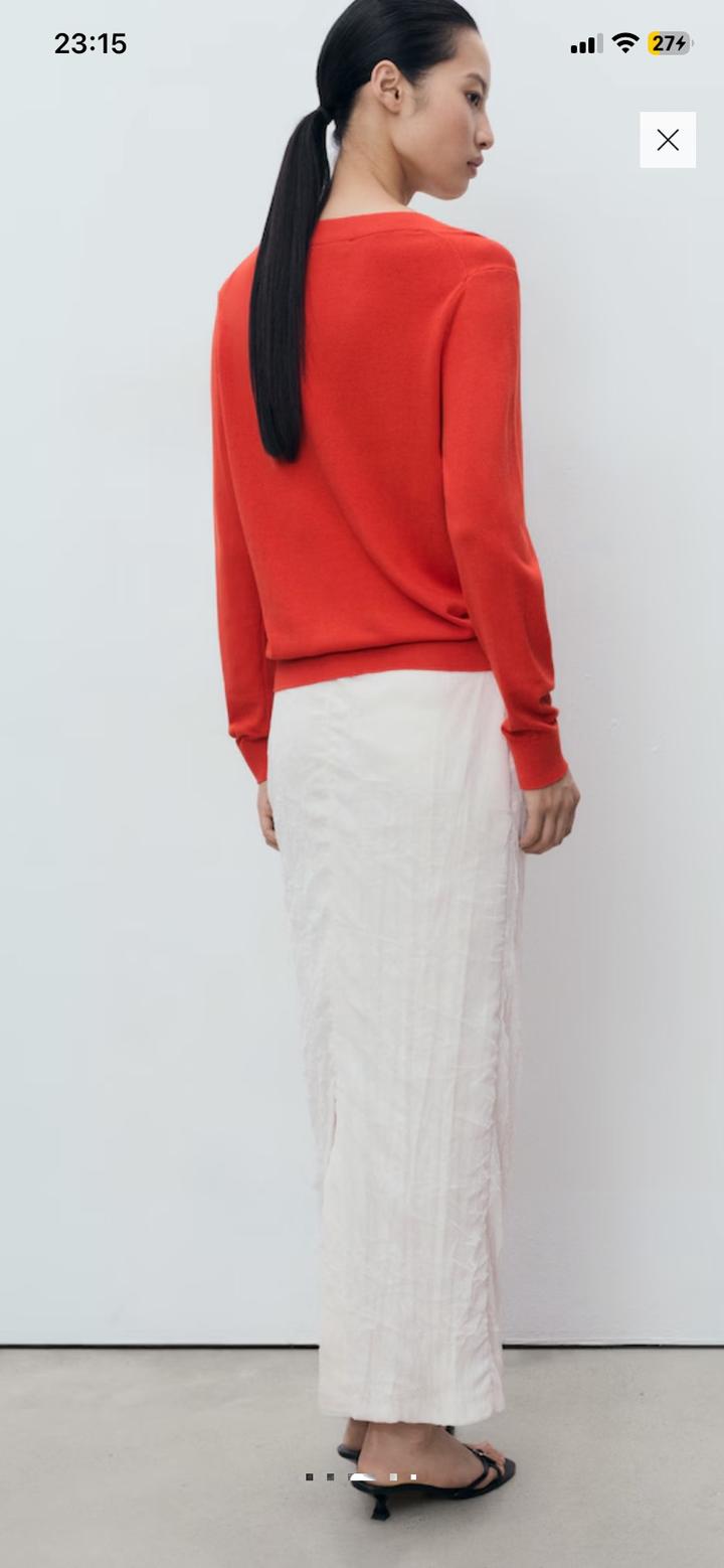 ПУЛОВЕР ТОНКОЙ ВЯЗКИ