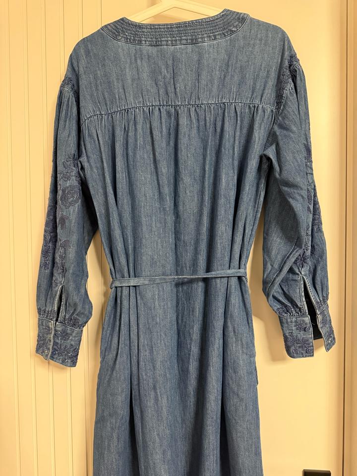 Джинсовое платье