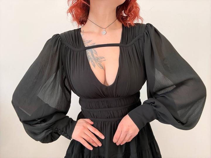 Черное платье Love Republic