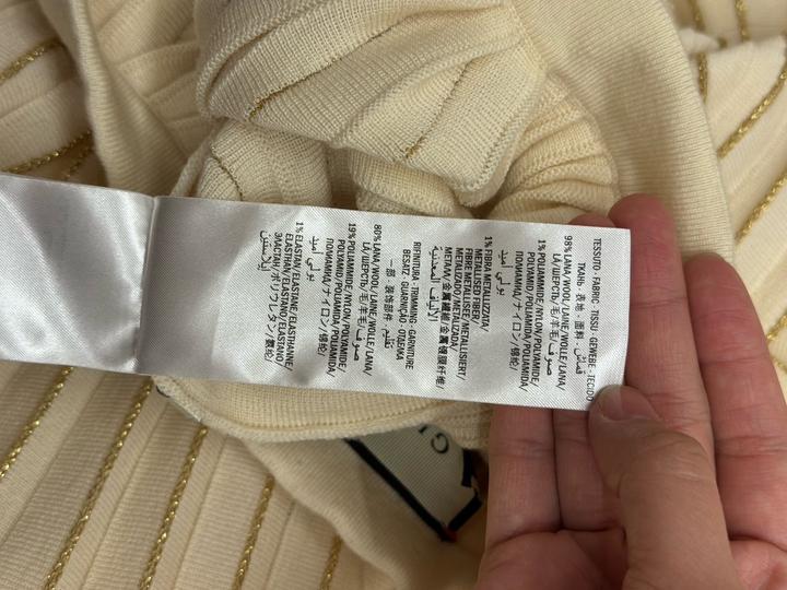 Gucci Бежевая шерстяная юбка макси размер М.