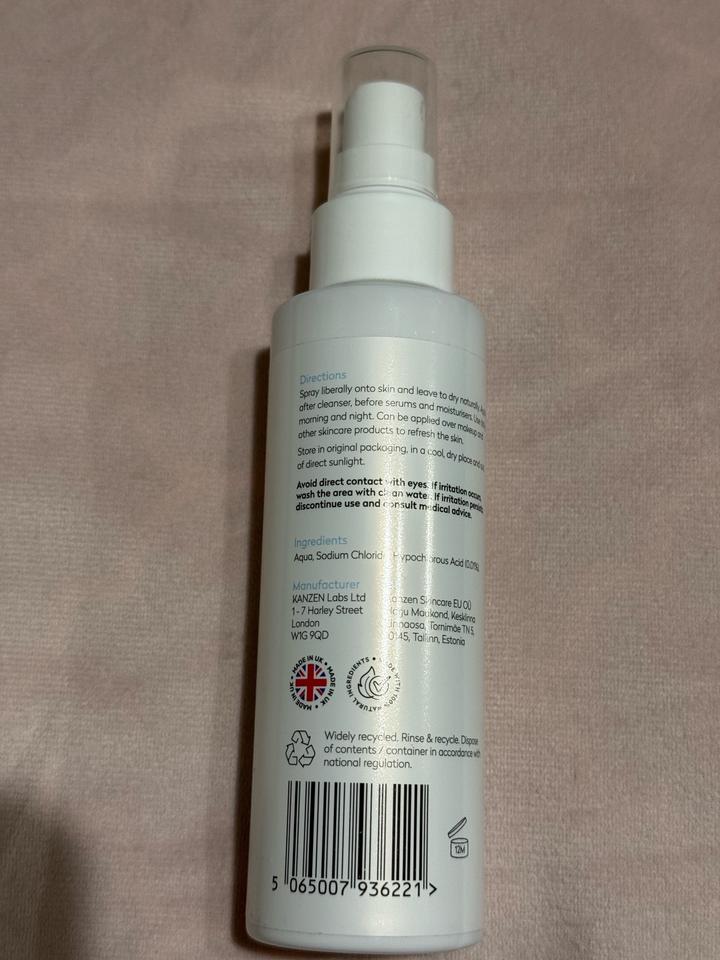 Kanzen Hypochlorous мягкий антибактериальный тоник-спрей