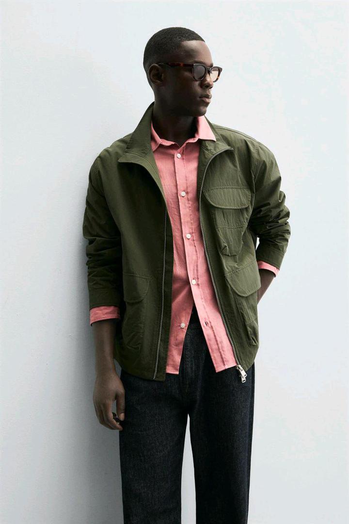 Новая куртка Zara мужская XL непромокаемая